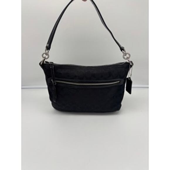 Authentic Coach Signature Poppy Perri Hippie Handbag 30901M - Picture 1 of 6